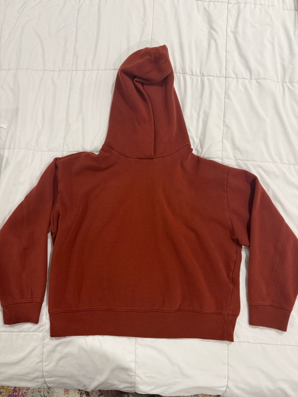 a new day -  brunt umber hoodie